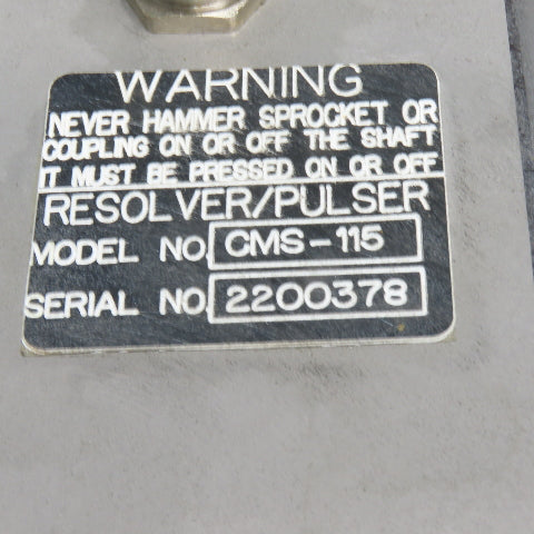 CMS-115 Resolver/Pulser Industrial Automation Sensor with Sprocket