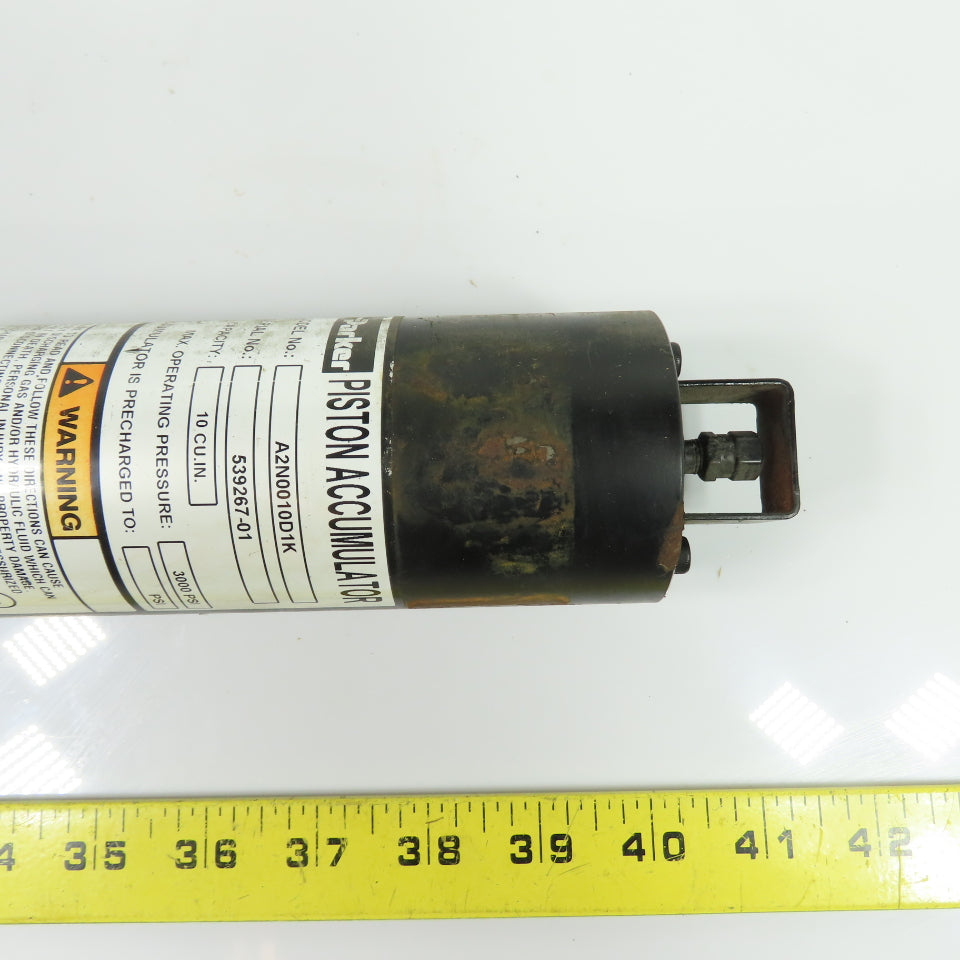 Parker A2N0010D1K Piston Accumulator 10 CU.IN. 3000 PSI