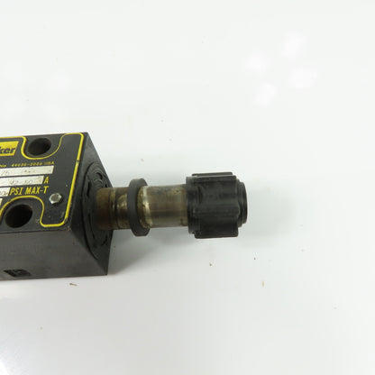 Parker D1VW1CNYWF Directional Hydraulic Control Valve 120/60-110/50 V/Hz 5000PSI