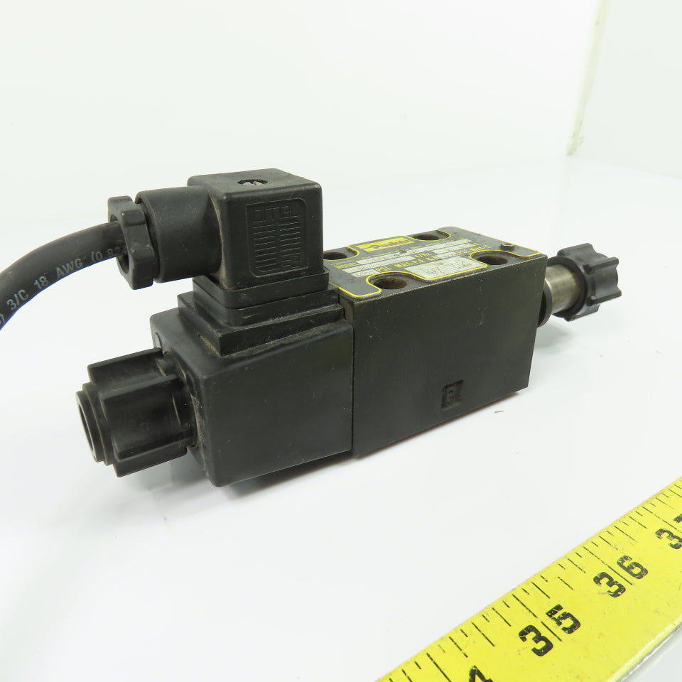 Parker D1VW1CNYWF Directional Hydraulic Control Valve 120/60-110/50 V/Hz 5000PSI