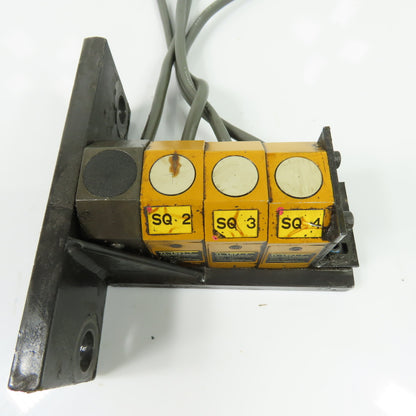Omron TL-T5E1-7 Proximity Switches W/ Steel Bracket 12-24VDC Lot of 3
