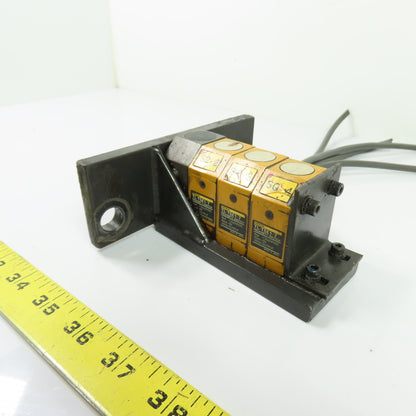 Omron TL-T5E1-7 Proximity Switches W/ Steel Bracket 12-24VDC Lot of 3