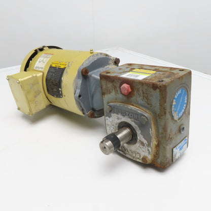 Boston Gear 724-30K-B7-J1-R0 1HP Gear Motor 1760RPM 230/460V 3Ph 30:1 Ratio