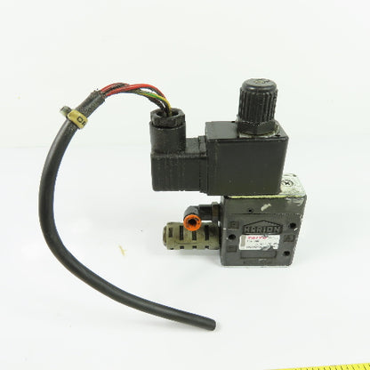 Taiyo / Herion 3EC-08E Pneumatic Solenoid Valve 0.15-1.00 MPa AC100V