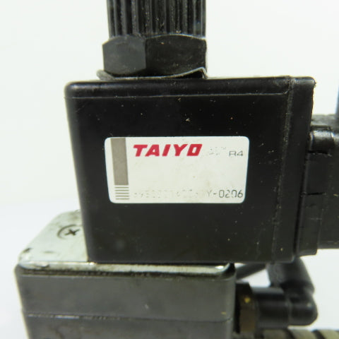 Taiyo / Herion 3EC-08E Pneumatic Solenoid Valve 0.15-1.00 MPa AC100V