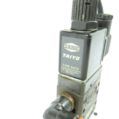 Taiyo-Herion 3EC-8E Pneumatic Solenoid Valve 100VAC 0.15-1.0MPa