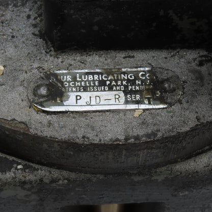 Bijur Lubricating Co PJD-R Manual One-Shot Lubricator Pump
