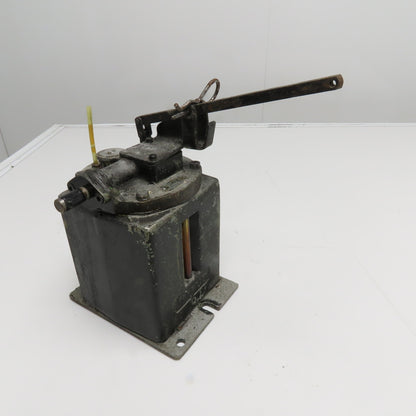 Bijur Lubricating Co PJD-R Manual One-Shot Lubricator Pump