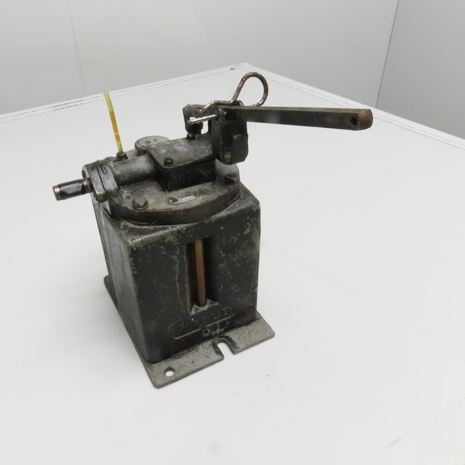 Bijur Lubricating Co PJD-R Manual One-Shot Lubricator Pump