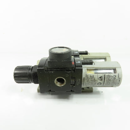 ARO C38121-600 Pneumatic Air Lubricator Filter Regulator 1/4" NPT