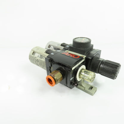 ARO C38121-600 Pneumatic Air Lubricator Filter Regulator 1/4" NPT