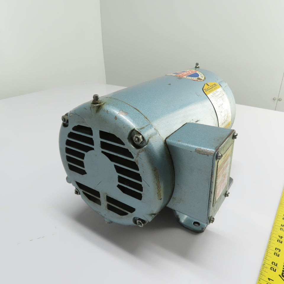 Baldor M3212T 5HP AC Electric Motor 208-230/460V 3Ph 182T Frame 3450RPM