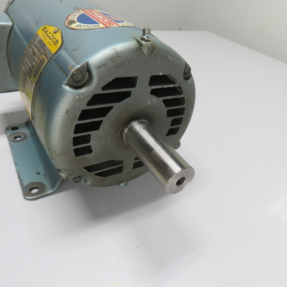 Baldor M3212T 5HP AC Electric Motor 208-230/460V 3Ph 182T Frame 3450RPM