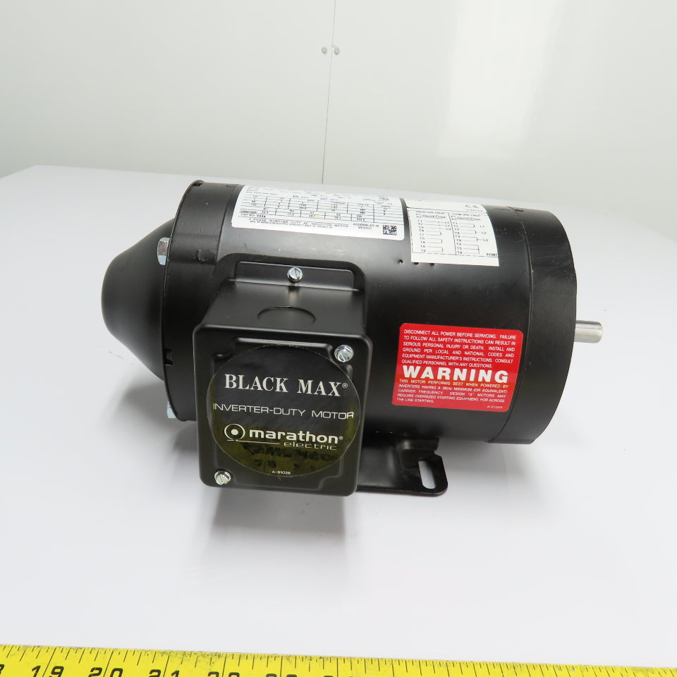 Marathon 56H17T5301B 1/2HP Inverter Duty Electric Motor 460V 3Ph 1735RPM 56C