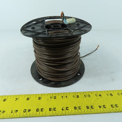 Encore 12 AWG Brown CU Strand 600V THHN/THWN-2 Wire Spool 300'