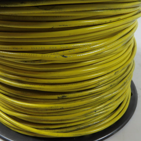 653097 16 AWG 1015 Hook Up Wire 600V Yellow 500' Spool