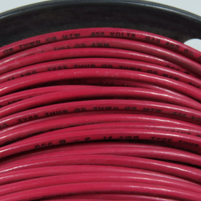 GCC Red 14 AWG 600V THHN THWN MTW Electrical Wire 300'