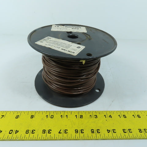Copperfield 16 AWG 600V MTW 1000V TEW Brown CU Strand Electrical Wire 250'