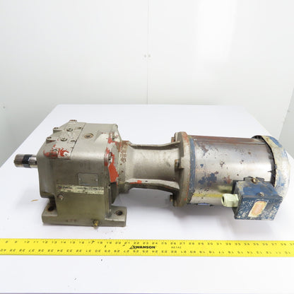 Nord SK 773 N180TC 3HP Gear Motor 57.73:1 Ratio 30 RPM 7655 In-Lb 230/460V 3Ph