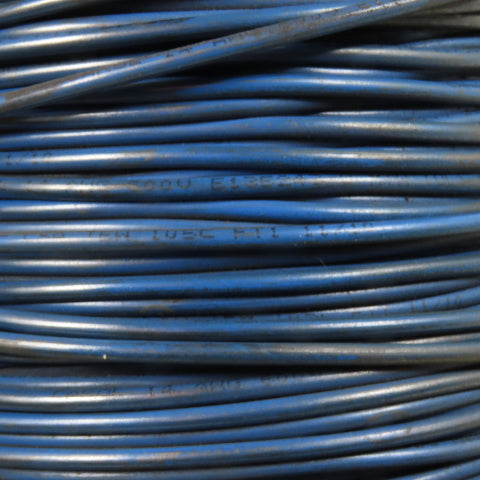 Carol 14 AWG 600V MTW 1000V TEW Blue CU Strand Electrical Wire 480'