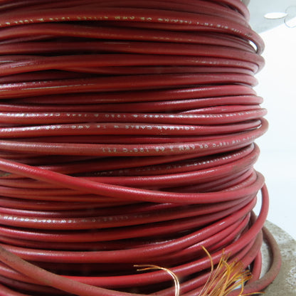 Coleman 687570 16 AWG 600V MTW 1000V TEW Red Electrical CU Strand Wire 330'