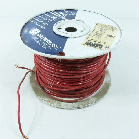Coleman 687570 16 AWG 600V MTW 1000V TEW Red Electrical CU Strand Wire 330'