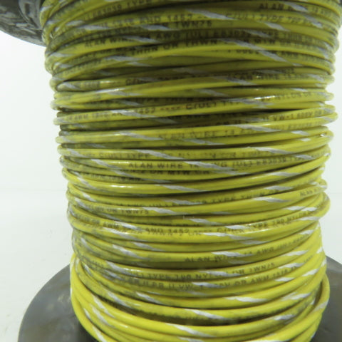 Omni Cable M514ST-08 Yellow/White 14 AWG 19STR CU 600V THHN/TWHN-2 Wire 400'