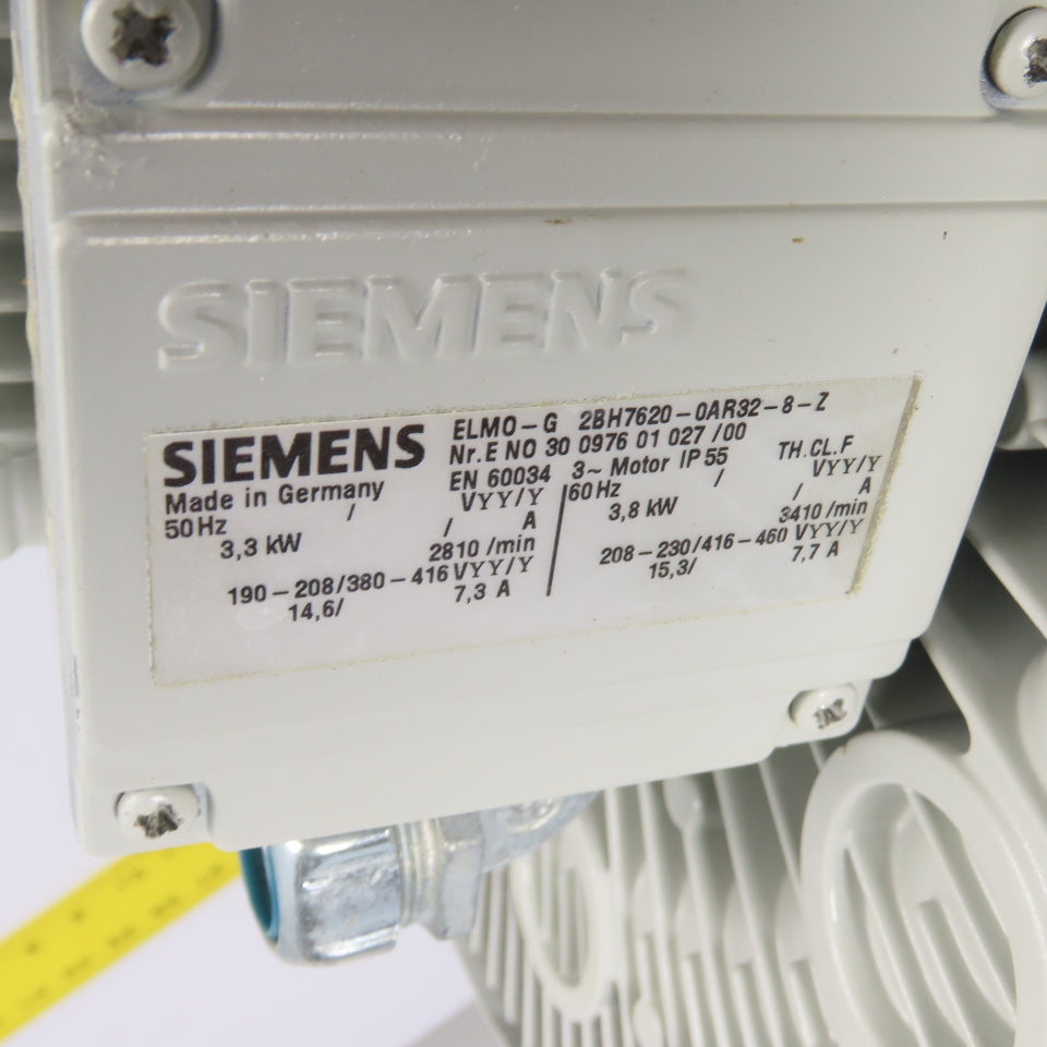 Schmalz 11.02.05.10051 GEBL-J33DG-USA 3.8kW Vacuum Blower 230/460V 3Ph