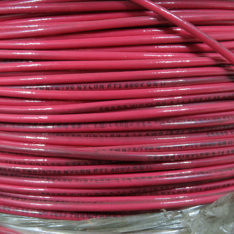 Cerro 14 AWG 600V THHN THWN-2 MTW Red Electrical Wire 400'