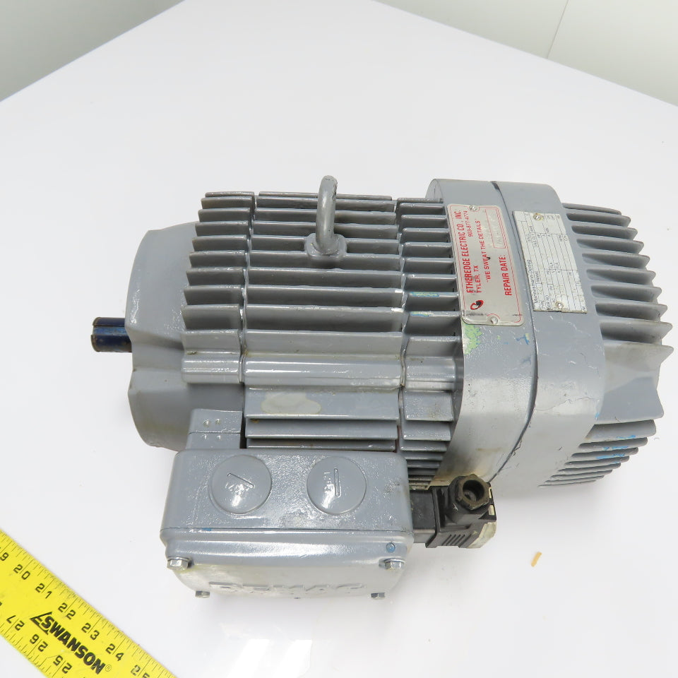 Demag KBA 112 A 4 4.6HP Crane Brake Motor 230/460V 3Ph 1715RPM 112 Frame Tested
