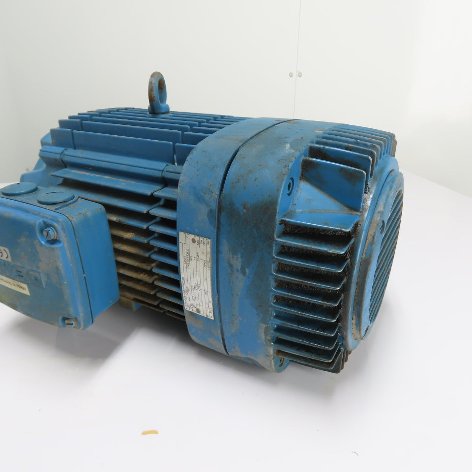 Demag KBA 125 B 4 A 7.4HP Crane Brake Motor 230/460V 3Ph 1720RPM 125 B 4 A Frame