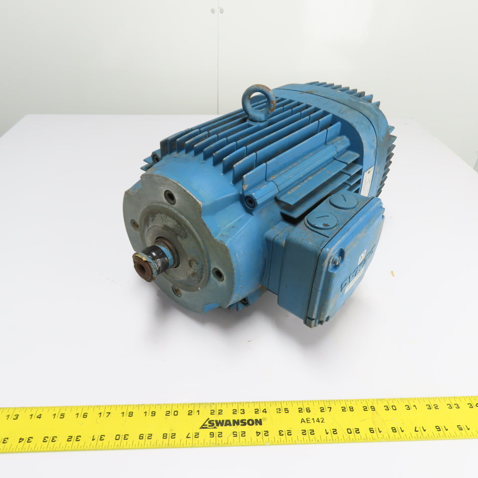 Demag KBA 125 B 4 A 7.4HP Crane Brake Motor 230/460V 3Ph 1720RPM 125 B 4 A Frame