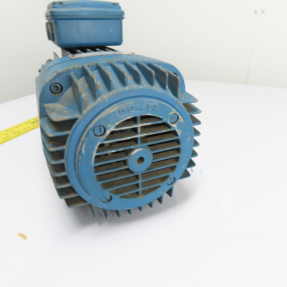 Demag KBA 2.5HP AC Electric Motor 230/460V 3Ph 1700RPM 90 B 4 Frame
