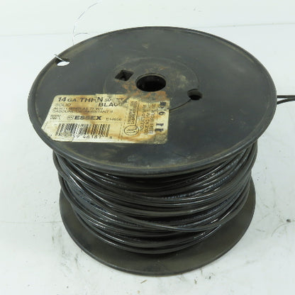 Essex 14 AWG 600V Solid THHN THWN Black Electrical Wire 480'
