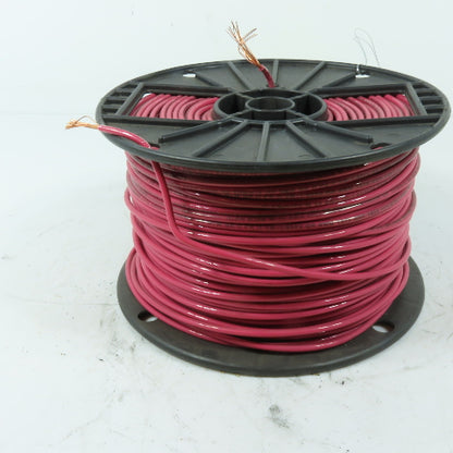 Alan Wire E83039 14 AWG 600V THHN THWN-2 MTW Red Electrical Wire 390'