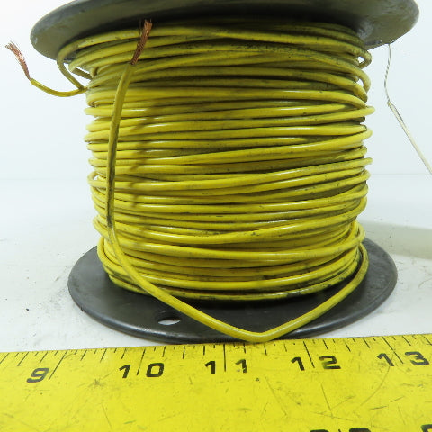 GCC 653097 16 AWG 600V 1000V Boat Cable MTW AWM Yellow Electrical Wire 400'