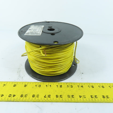 GCC 653097 16 AWG 600V 1000V Boat Cable MTW AWM Yellow Electrical Wire 400'