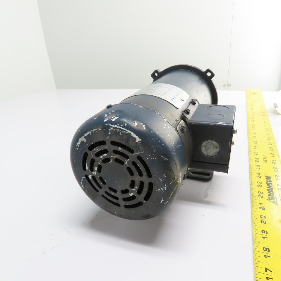 Leeson C42D17FK7D 3/4HP DC Magnet Electric Motor 90V 1750RPM USS56C Frame