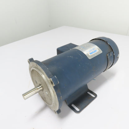 Leeson C42D17FK7D 3/4HP DC Magnet Electric Motor 90V 1750RPM USS56C Frame