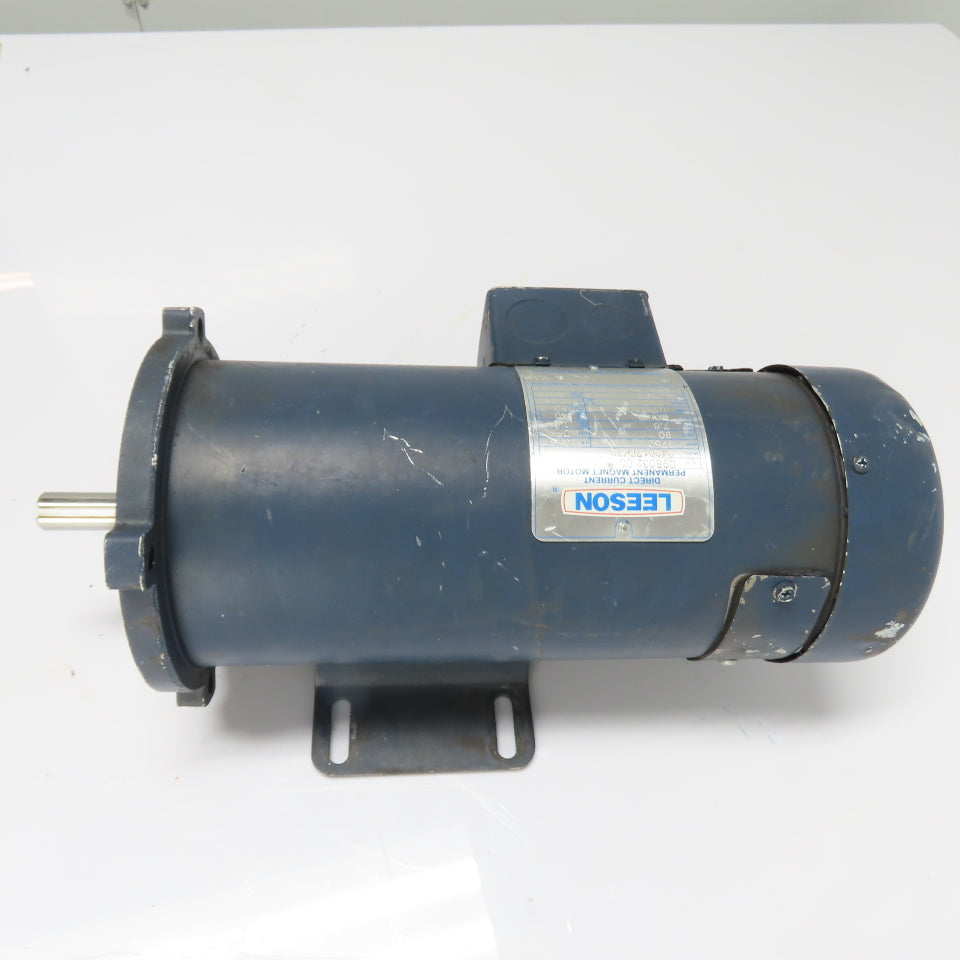 Leeson C42D17FK7D 3/4HP DC Magnet Electric Motor 90V 1750RPM USS56C Frame