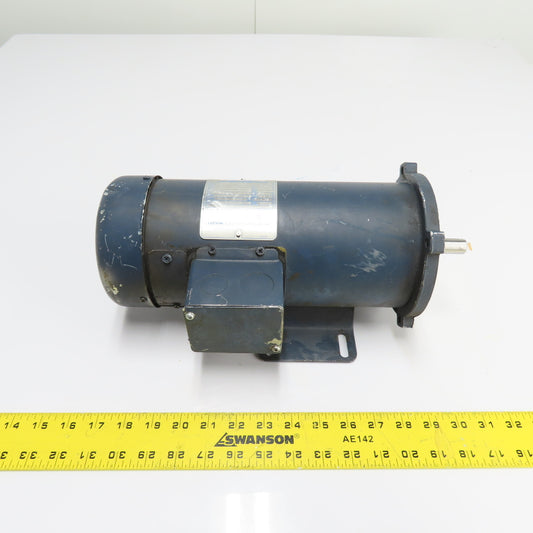 Leeson C42D17FK7D 3/4HP DC Magnet Electric Motor 90V 1750RPM USS56C Frame