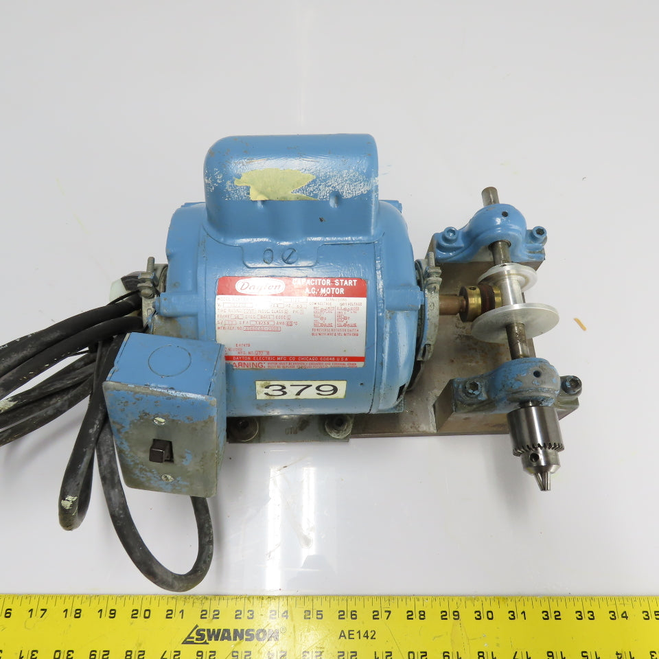 Dayton 5K454B 1/2HP Benchtop Drill Spindle Assy. 115/230V 1Ph 1725RPM