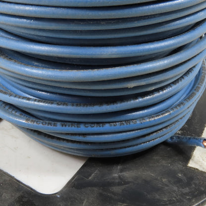 Encore 105100904040 10 AWG 600V Solid THHN THWN-2 Blue Electrical Wire 250'