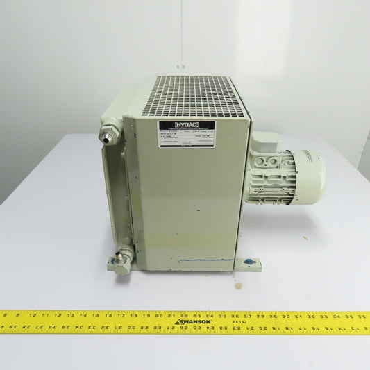 HYDAC SC1S1.5B Hydraulic Oil Cooler 32 GPM 230 PSI 220/480V 3Ph 0.25kW