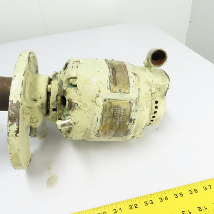 Ruthman Gusher HL 1/4HP Industrial Coolant Pump 208-230V ONLY 3Ph 1725RPM