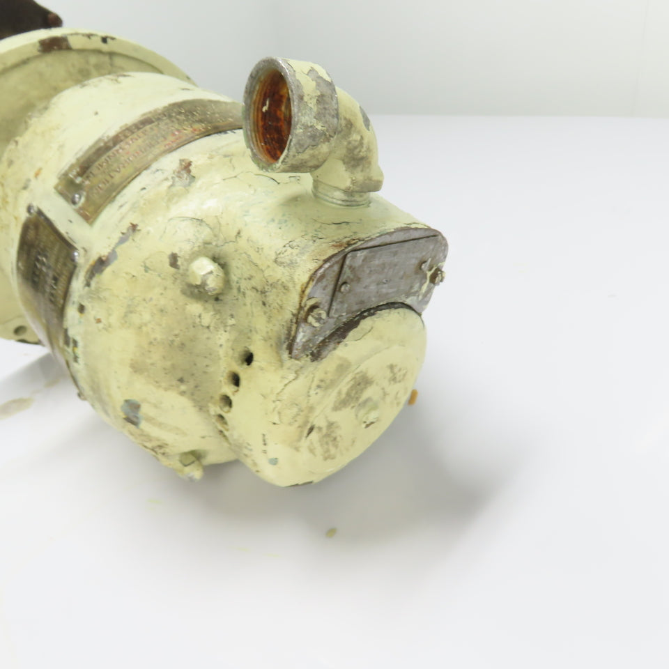 Ruthman Gusher HL 1/4HP Industrial Coolant Pump 208-230V ONLY 3Ph 1725RPM