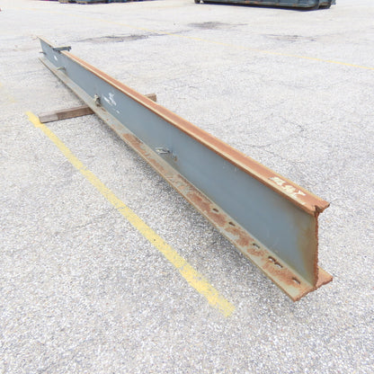 3-1/4"x 16"Tall I-Beam Monorail Overhead Hoist Rail Underhung 232"Long Section