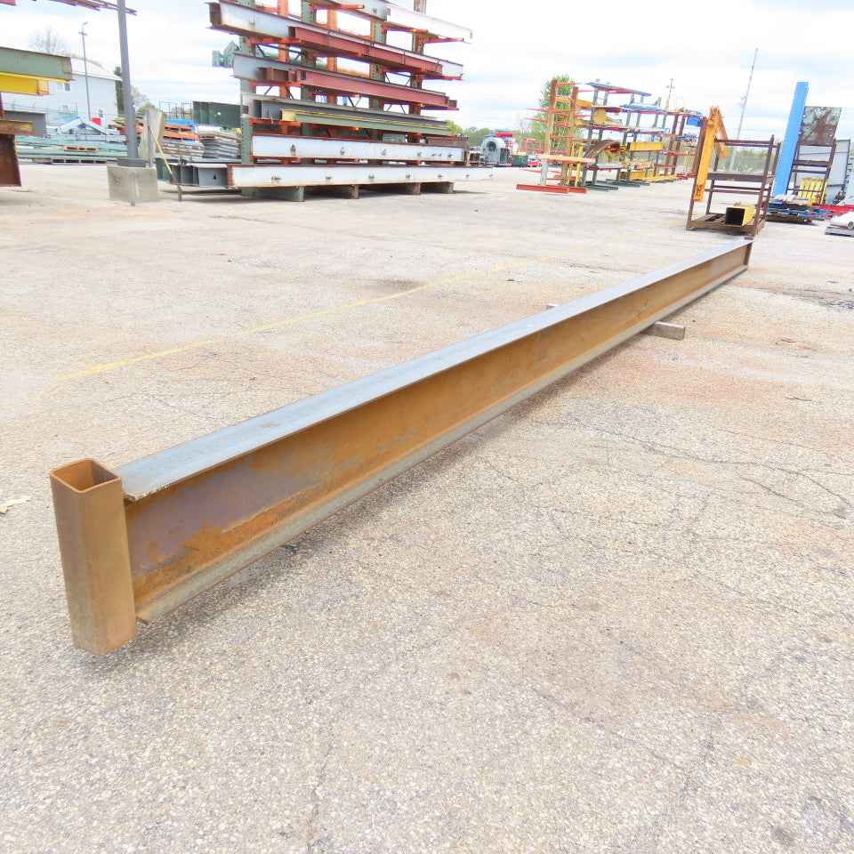 W12 x 26 Standard Steel I-Beam 0.23" Web 352" L x 6-1/2" W 12-1/4" H