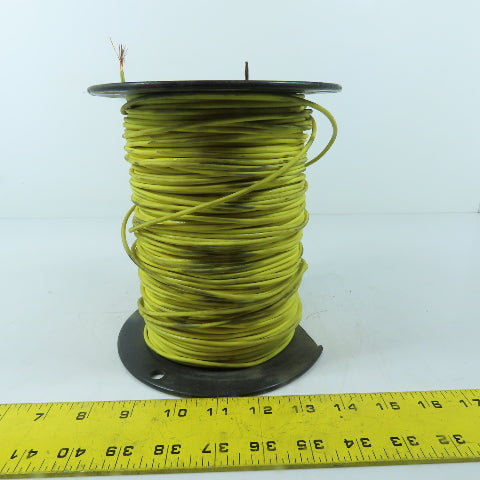 Encore 060323 14 AWG Yellow GXL Automotive Primary Wire SAE J1128 XLPE 600'