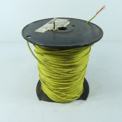 Encore 060323 14 AWG Yellow GXL Automotive Primary Wire SAE J1128 XLPE 600'